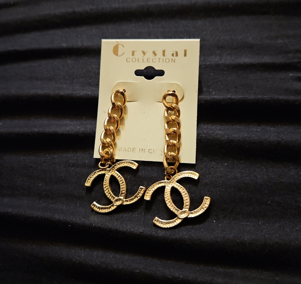 Gold Chain Earrings